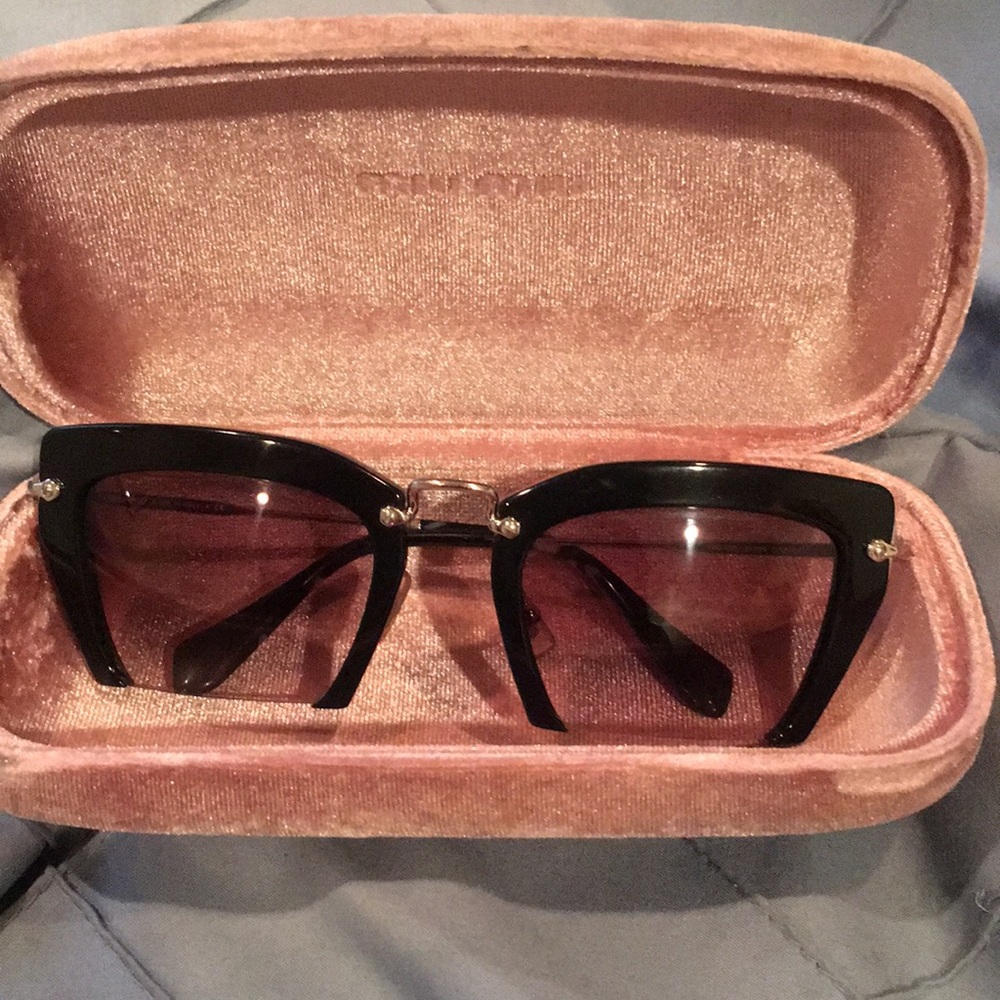 Miu Miu Gradient Sunglasses - image 2